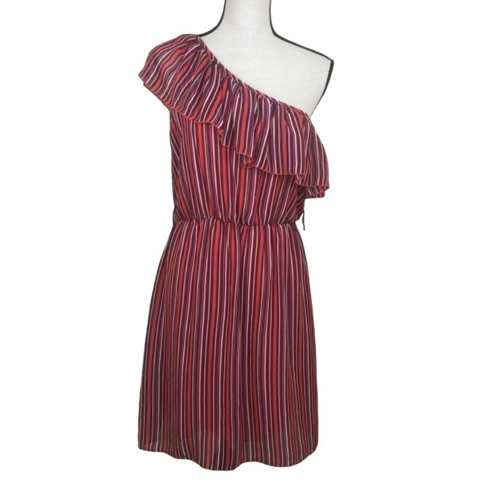 EUC Bisou Bisou Dress Multi Colors Sz 8.